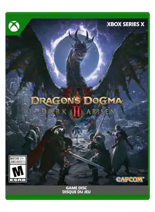 XBOX SERIES X DRAGONS DOGMA DARK III ARISEN MATURE 17+ JEUNES ADULTES 17+ M ESRB CAPCOM GAME DISC DISQUE DU JEU - M (Mature 17+)