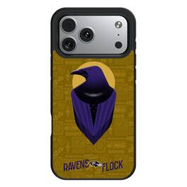 Keyscaper - NFL - Baltimore Ravens Bump Case with 8.2ft Drop Protection - 14 Pro Max - Black
