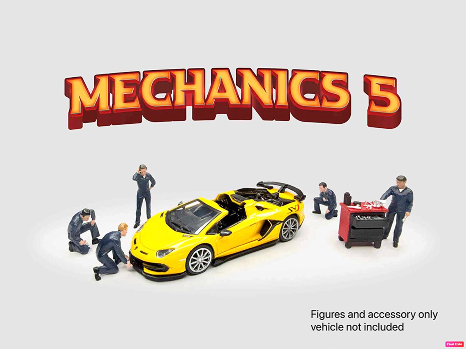 MECHANICS 5

Figures and accessory only vehicle not included

Falal A Lite