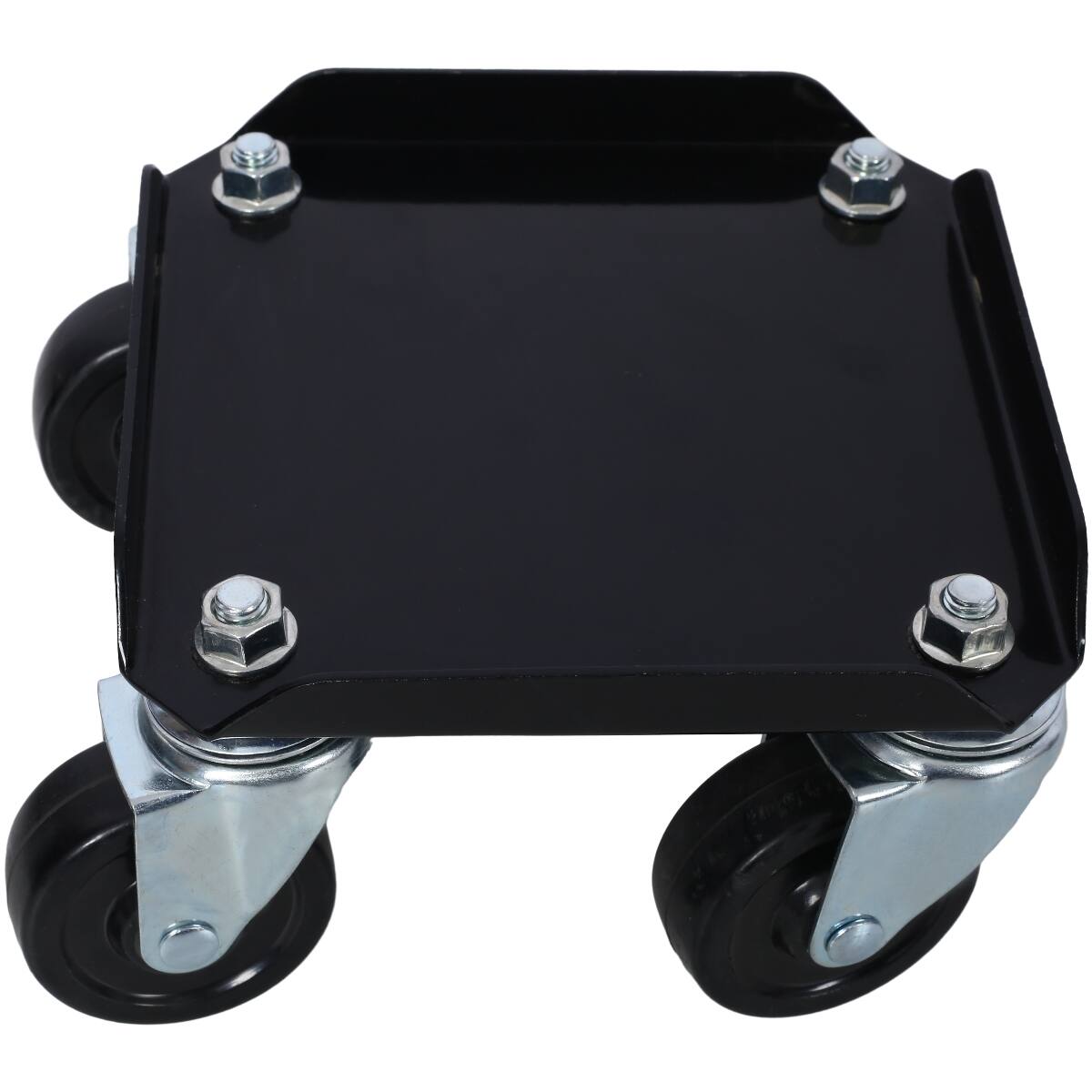 Alt View 9. Ropilly - Ropilly Heavy Duty Snowmobile Dolly V Slide Ski Dolly with Swivel Casters and Straps Black - Black.