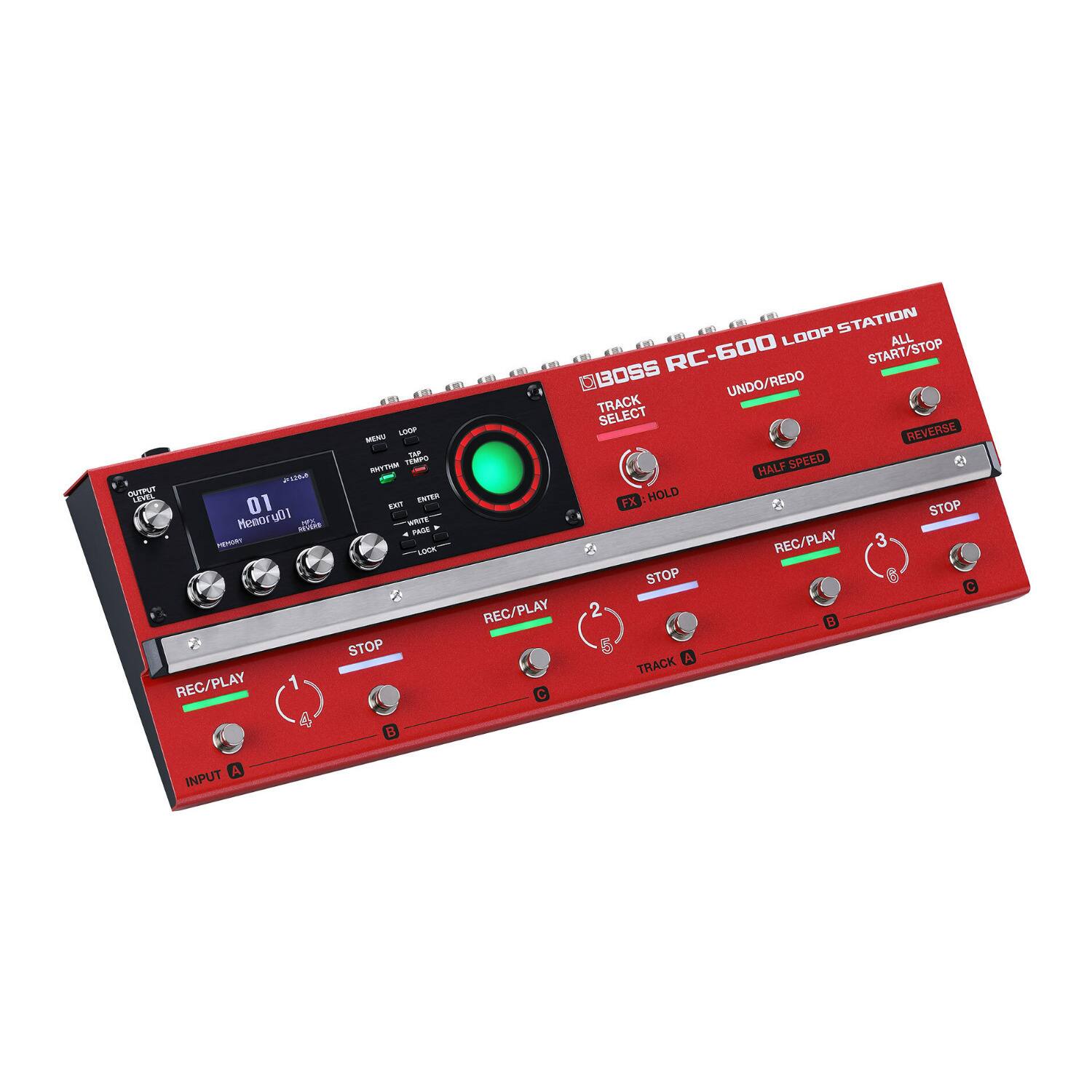BOSS RC-600 LOOP STATION

- TRACK SELECT
- FX HOLD
- REC/PLAY
- STOP
- INPUT A
- REC/PLAY
- STOP
- INPUT B
- REC/PLAY
- STOP
- INPUT C
- REC/PLAY
- STOP
- INPUT D
- REC/PLAY
- STOP
- INPUT E
- REC/PLAY
- STOP
- INPUT F
- REC/PLAY
- STOP
- INPUT G
- REC/PLAY
- STOP
- INPUT H
- REC/PLAY
- STOP
- INPUT I
- REC/PLAY
- STOP
- INPUT J
- REC/PLAY
- STOP
- INPUT K
- REC/PLAY
- STOP
- INPUT L
- REC/PLAY
- STOP
- INPUT M
- REC/PLAY
- STOP
- INPUT N
- REC/PLAY
- STOP
- INPUT O
- REC/PLAY
- STOP
- INPUT P
- REC/PLAY
- STOP
- INPUT Q
- REC/PLAY
- STOP
- INPUT R
- REC/PLAY
- STOP
- INPUT S
- REC/PLAY
- STOP
-