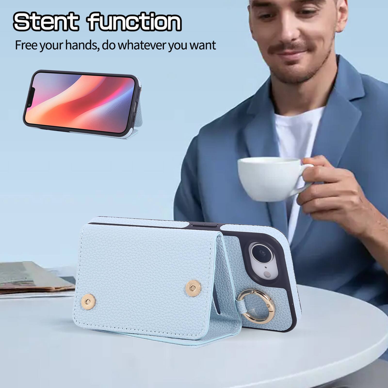 Stent function  
Free your hands, do whatever you want