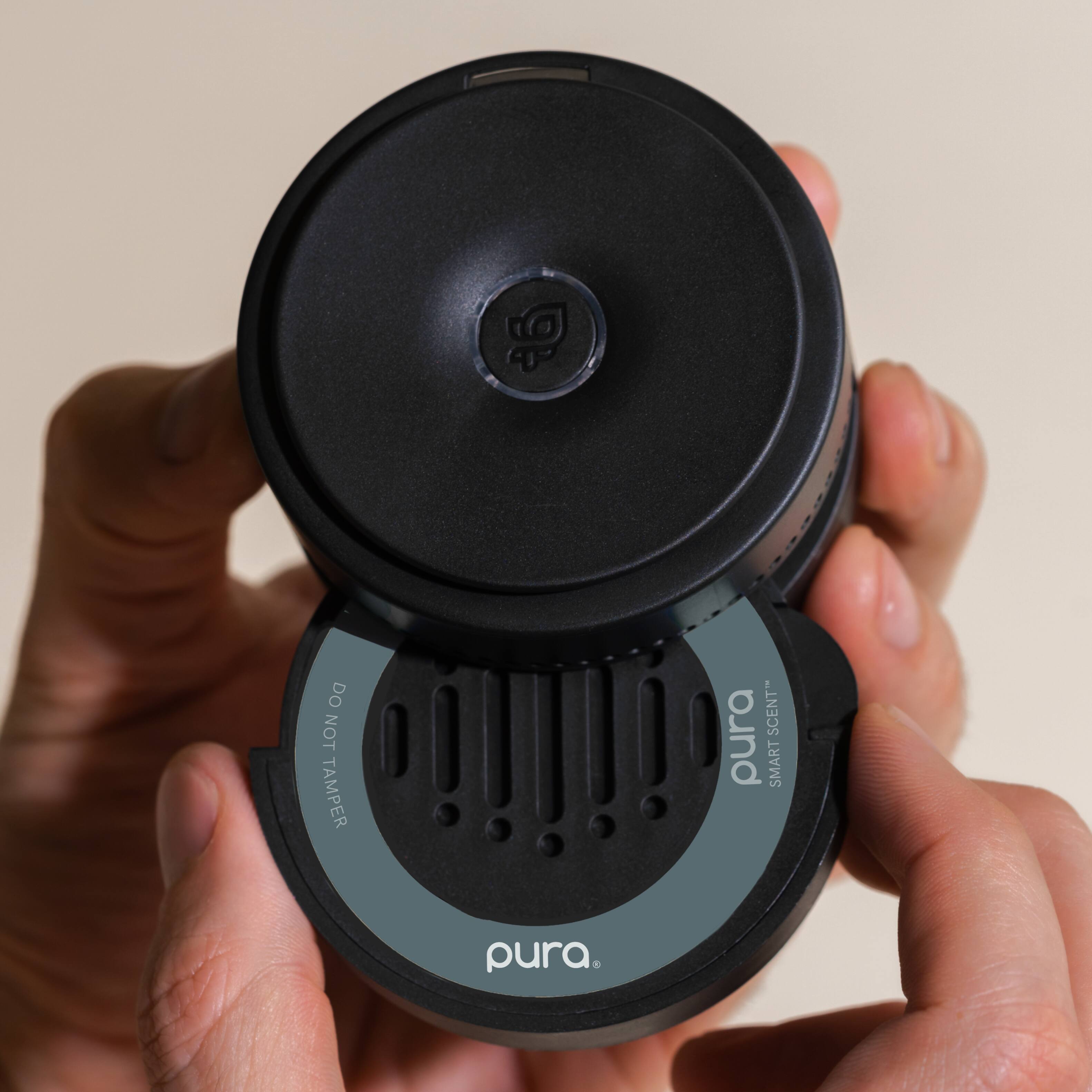 "Do not use scent! pura SMART TAMPER pura."