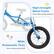 COSTWAY
High-strength Metal Frame
Ensure safety and long-lasting use
Wide Pneumatic Tires
Wear-resistant and anti-skid