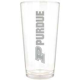 Great American Products - Purdue Boilermakers Etched 16oz. Vertical Rally Cry Pint Glass - Multicolor
