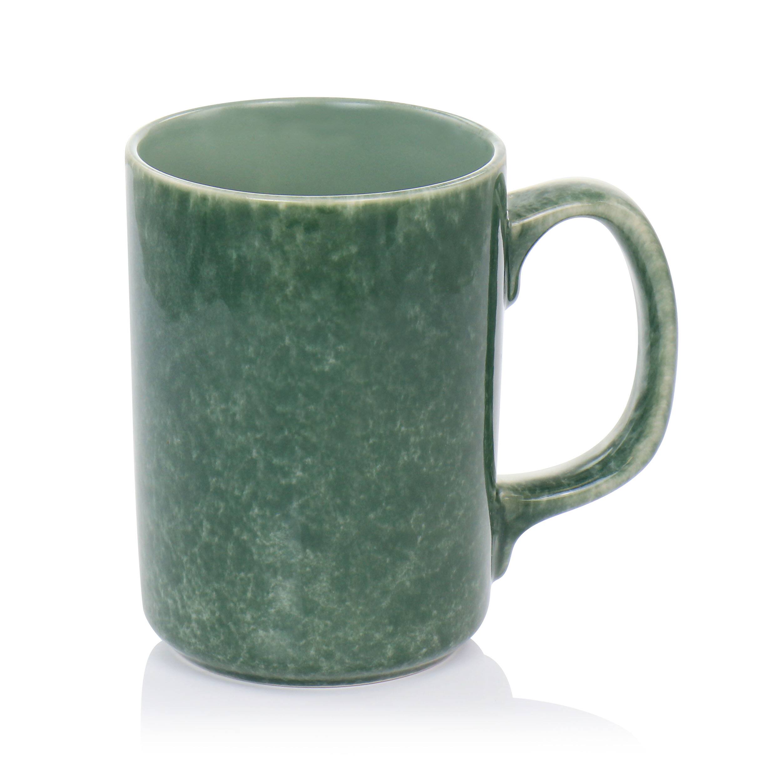 Alt View 4. Mr. Coffee - Mr. Coffee Mr. Sidewalk Blues 18oz 4 Piece Stoneware Mug Set in Assorted Colors - Assorted.