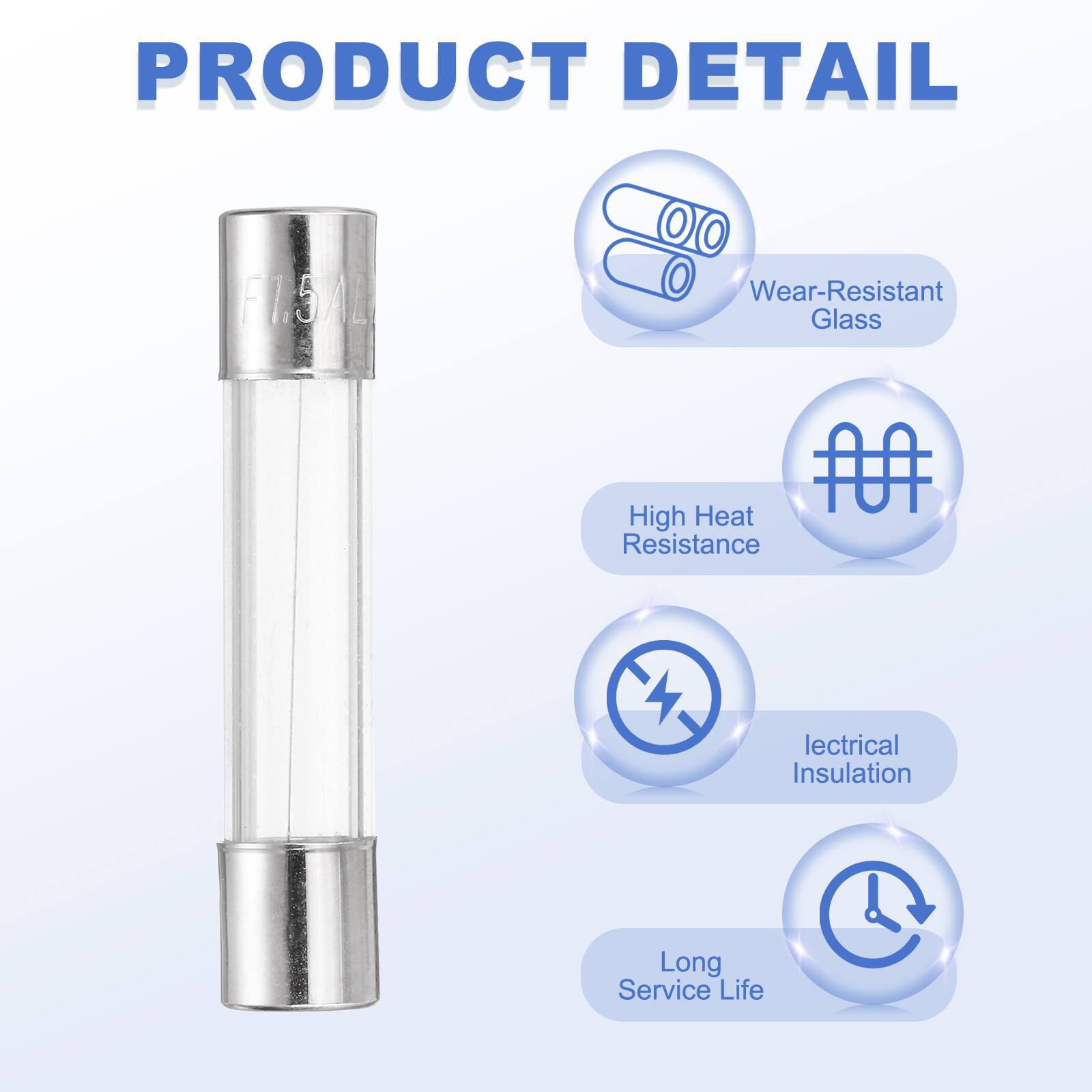 PRODUCT DETAIL

- Wear-Resistant Glass
- High Heat Resistance
- Electrical Insulation
- Long Service Life