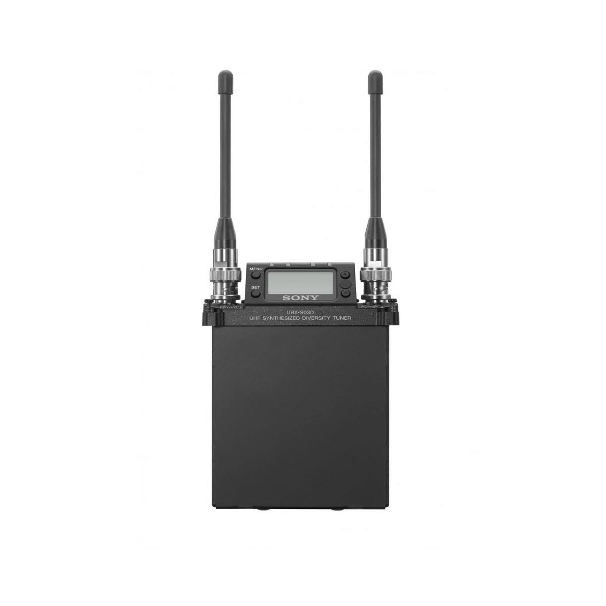 MENU
11
IT
SET
SONY
URX-S030 UHF SYNTHESIZED DIVERSITY TUNER