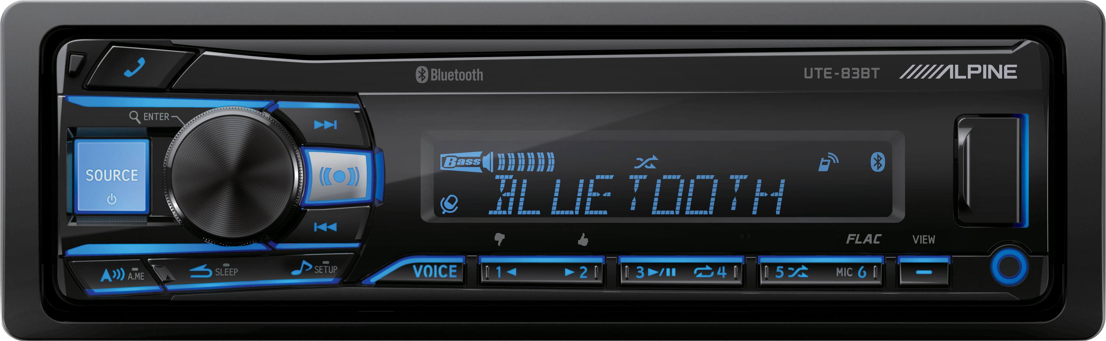 Alpine - Bluetooth Digital Media Receiver (Advanced) - Black
