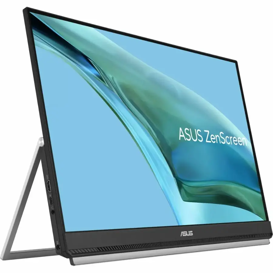 Alt View 19. ASUS - ZenScreen 23.8" IPS LED FHD 75Hz Monitor (USB, HDMI) - Black.