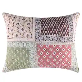 Greenland Home Fashions - Priya 100% Cotton Pillow Sham King 20x36 - Multi