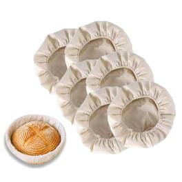 Dapper Styles - Bread Basket Liner Cloth Rattan Dough Banneton Proofing Round Baking Sourdough Cover round Cloth - Default