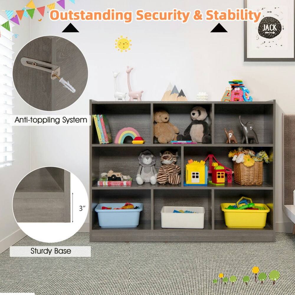 Outstanding Security & Stability

Anti-toppling System

Sturdy Base 3"