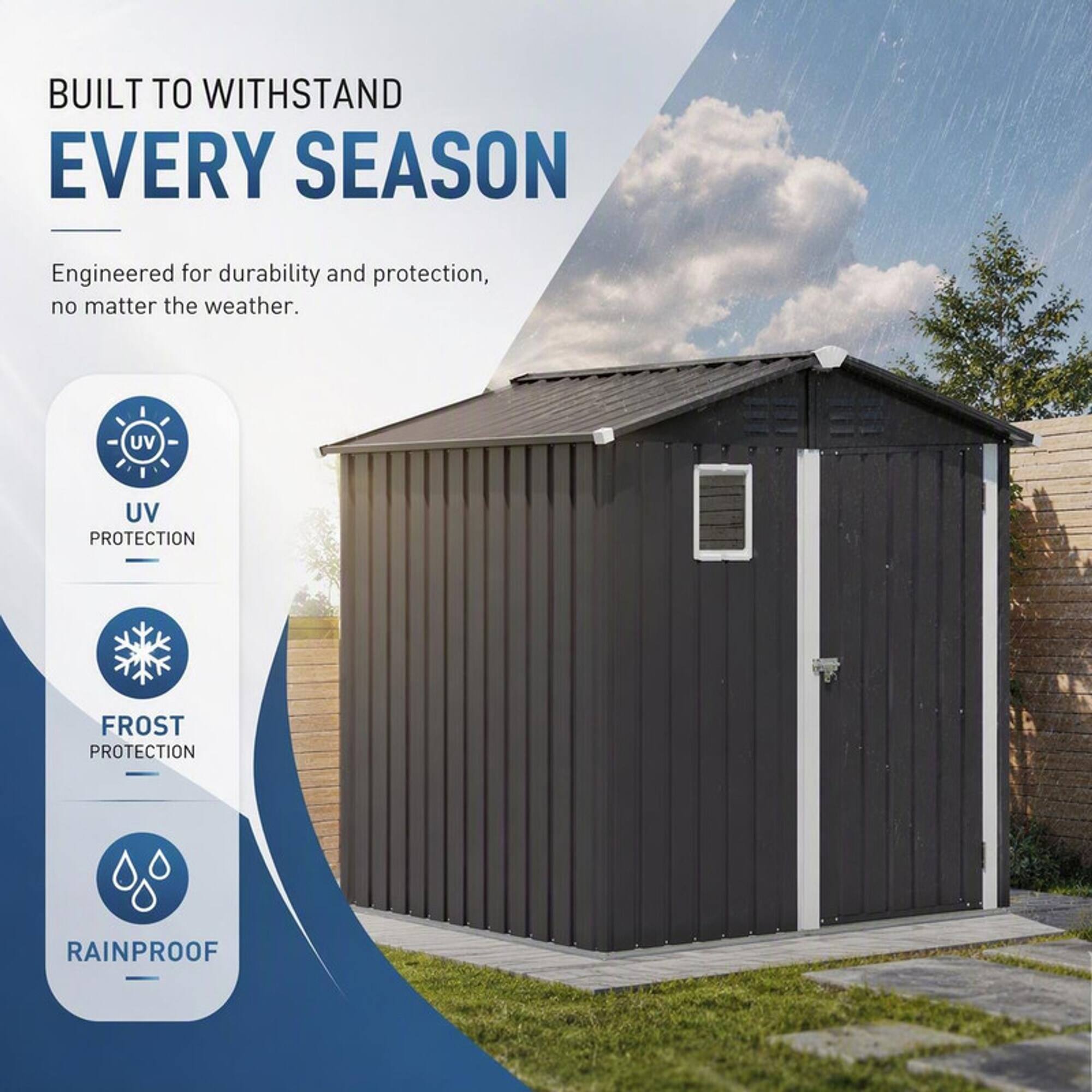 BUILT TO WITHSTAND EVERY SEASON

Engineered for durability and protection, no matter the weather.

- UV PROTECTION
- FROST PROTECTION
- RAINPROOF