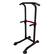 Back. Ainfox - Ainfox Pull Up Bar Dip Bar Power Tower Workout Dip Station Height Adjustable Free Standing Chin Up Bar - red.