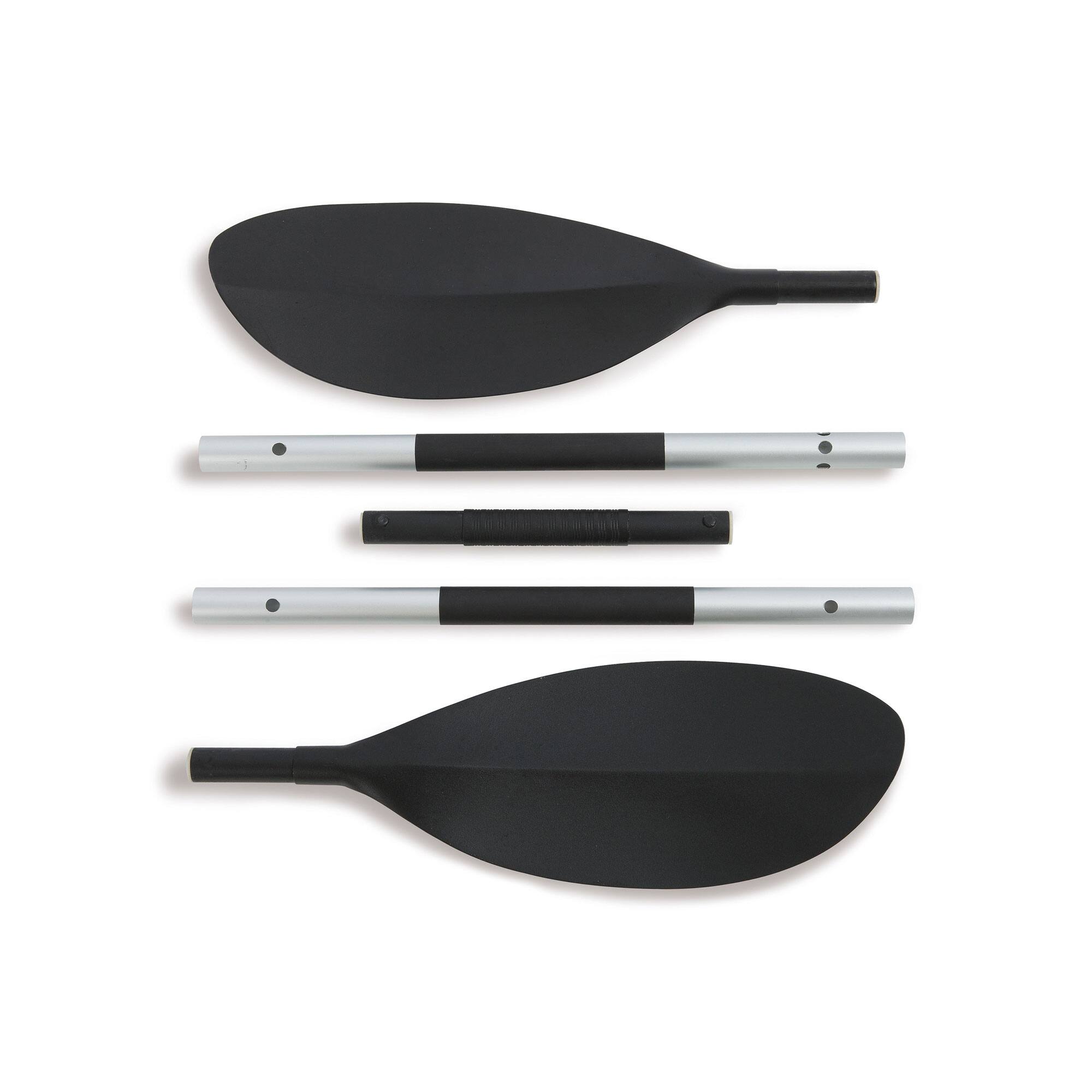 Alt View 2. Intex - Intex 86" Lightweight Aluminum Double Oar Inflatable Kayak Paddle, Black, 6 Pack - Black.