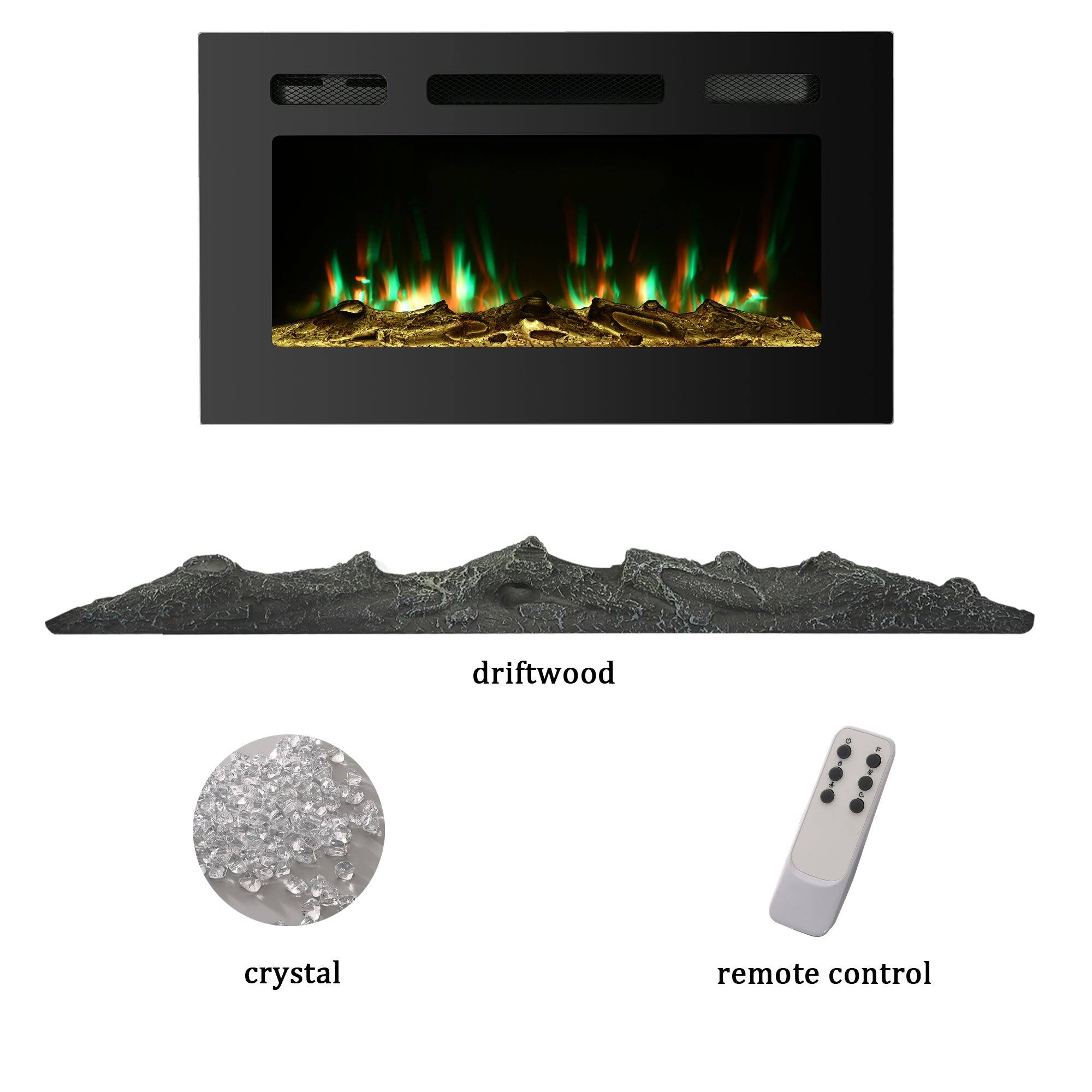 driftwood - + 4 crystal remote control