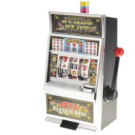 JuzToys - Jumbo Slot Machine Money Bank - Black