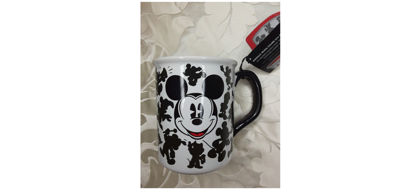 Disney - Parks Ceramic Mickey Mouse Sorcerer Icons 28 Color Changing Mug - White