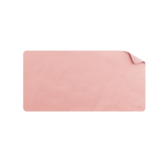 Front. Mobile Pixels - Desk Mat - Pink.