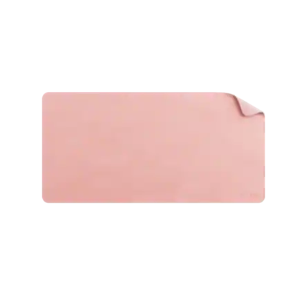 Front. Mobile Pixels - Desk Mat - Pink.