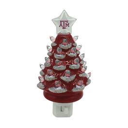 Santa's Workshop - Texas A&M Aggies 6.5" Tree Night Lite - Maroon