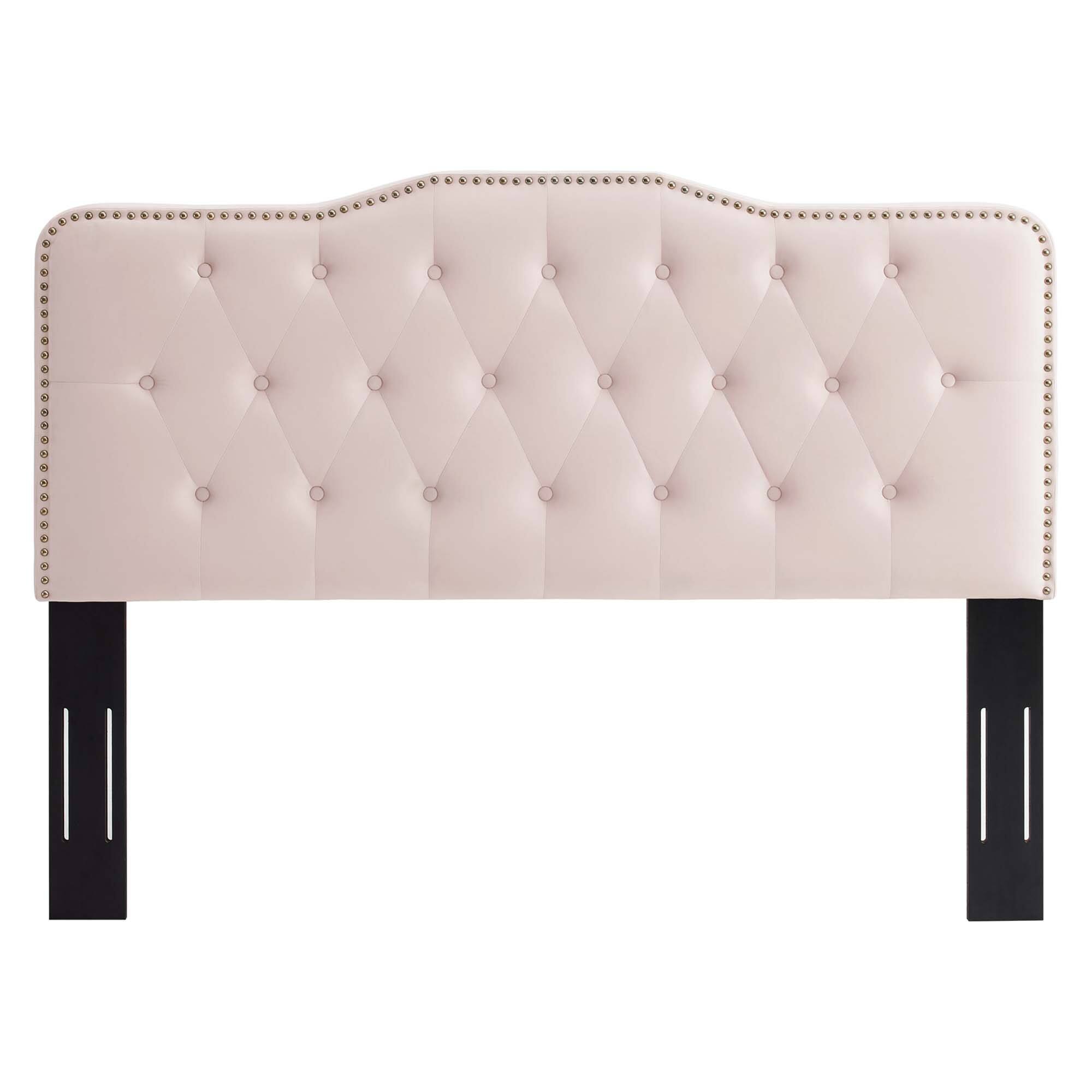 Alt View 1. Modway - Sophia Tufted Performance Velvet Twin Headboard by Modway - Red.