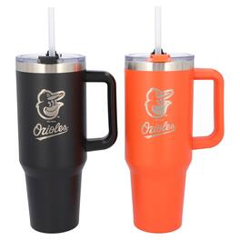 The Memory Company - Baltimore Orioles 46oz. Home/Away Stainless Steel Colossal Tumbler Two-Pack - Multicolor