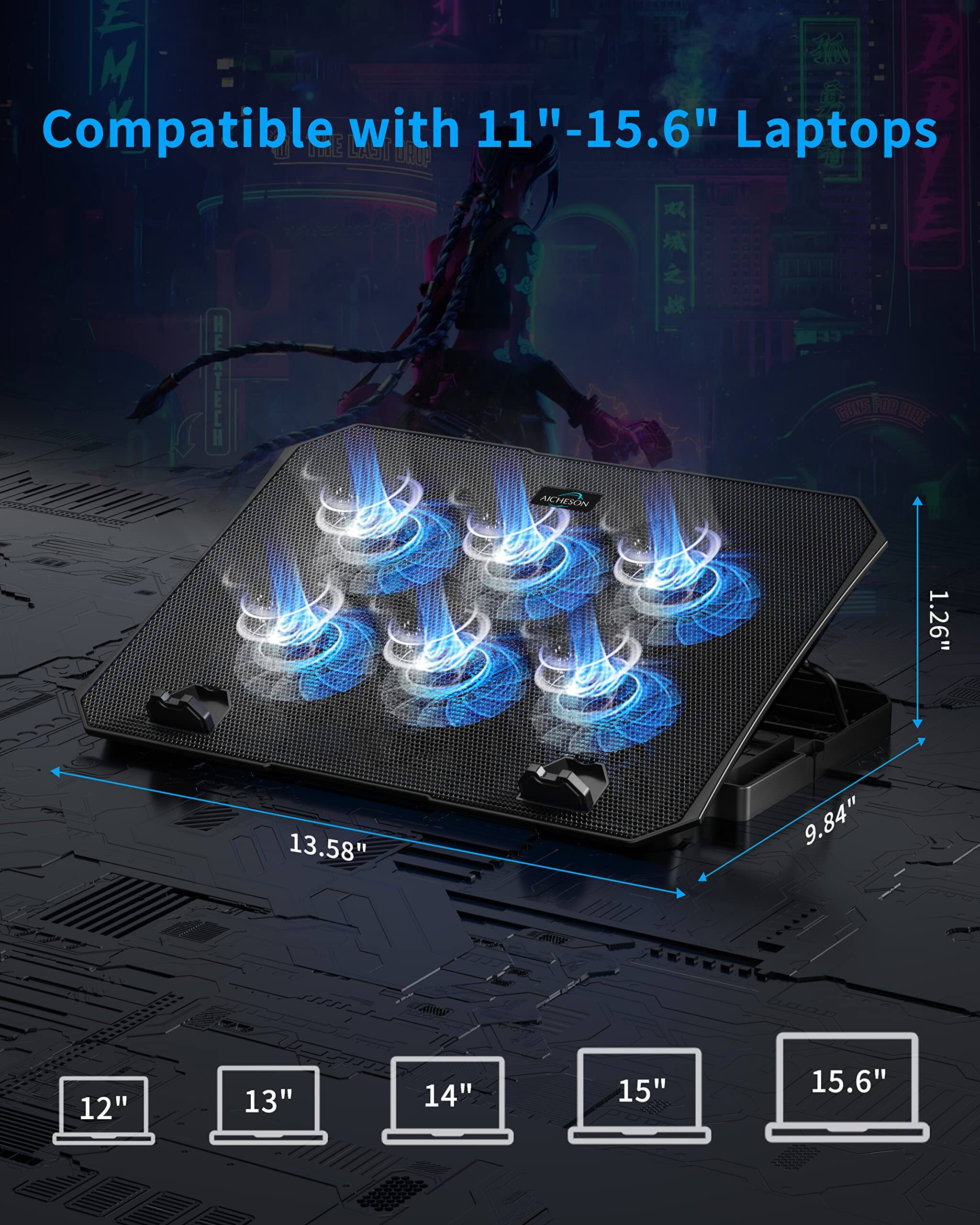 Compatible with 11"-15.6" Laptops

TECH GWS FOR HURE AICHESON

1.26" 13.58" 9.84" 12" 13" 14" 15" 15.6"