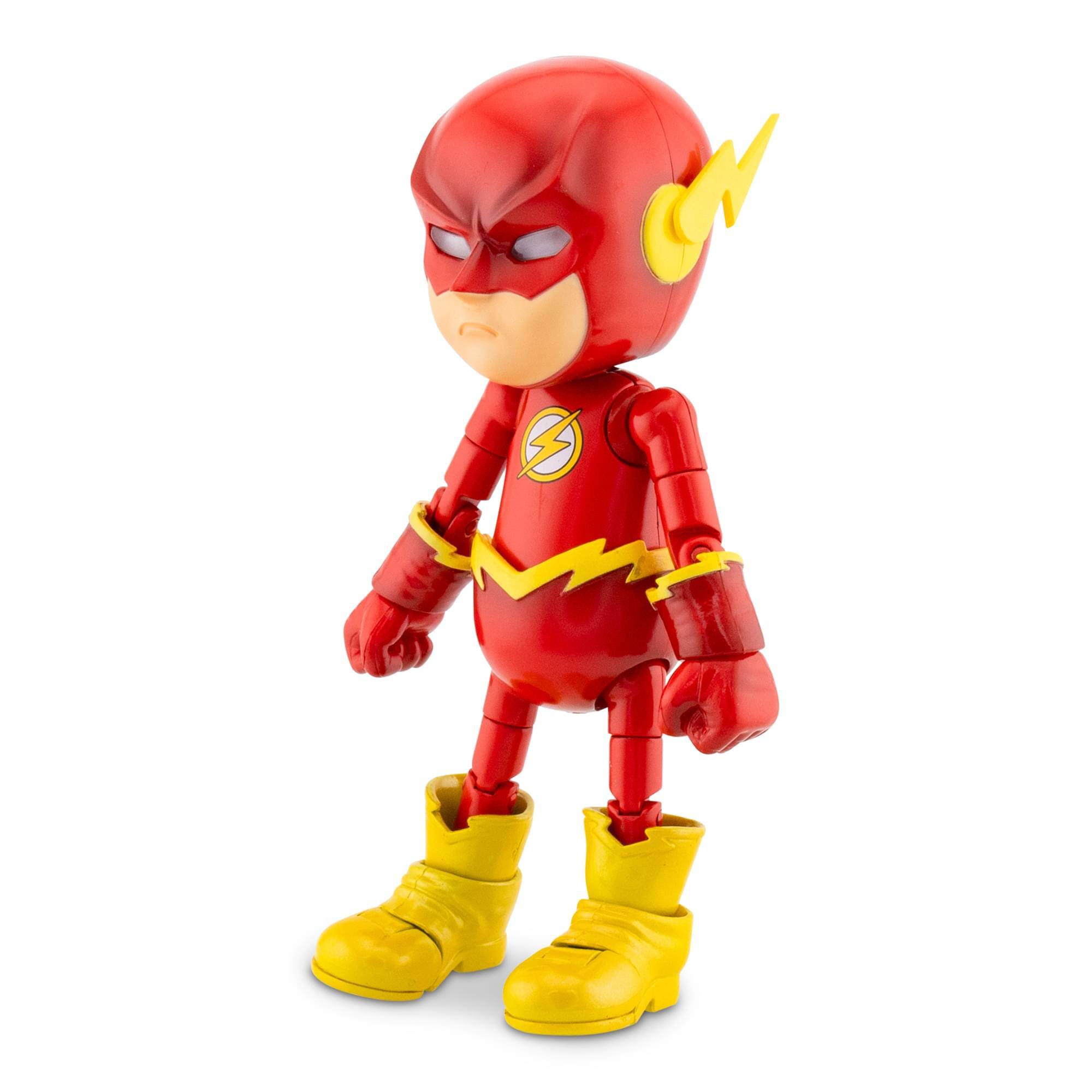 Alt View 2. Herocross Company Limited - DC Comics Hybrid Metal Figuration Action Figure | #017 The Flash - Red.