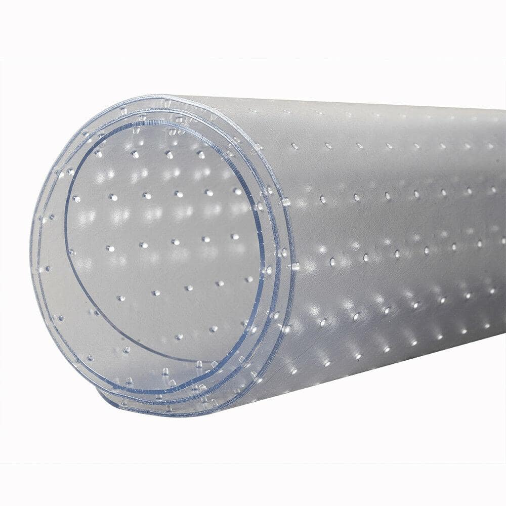 Winado - Rectangle PVC Home Office Chair Floor Mat Studded Back for Pile Carpet 36" x 48" - Transparent