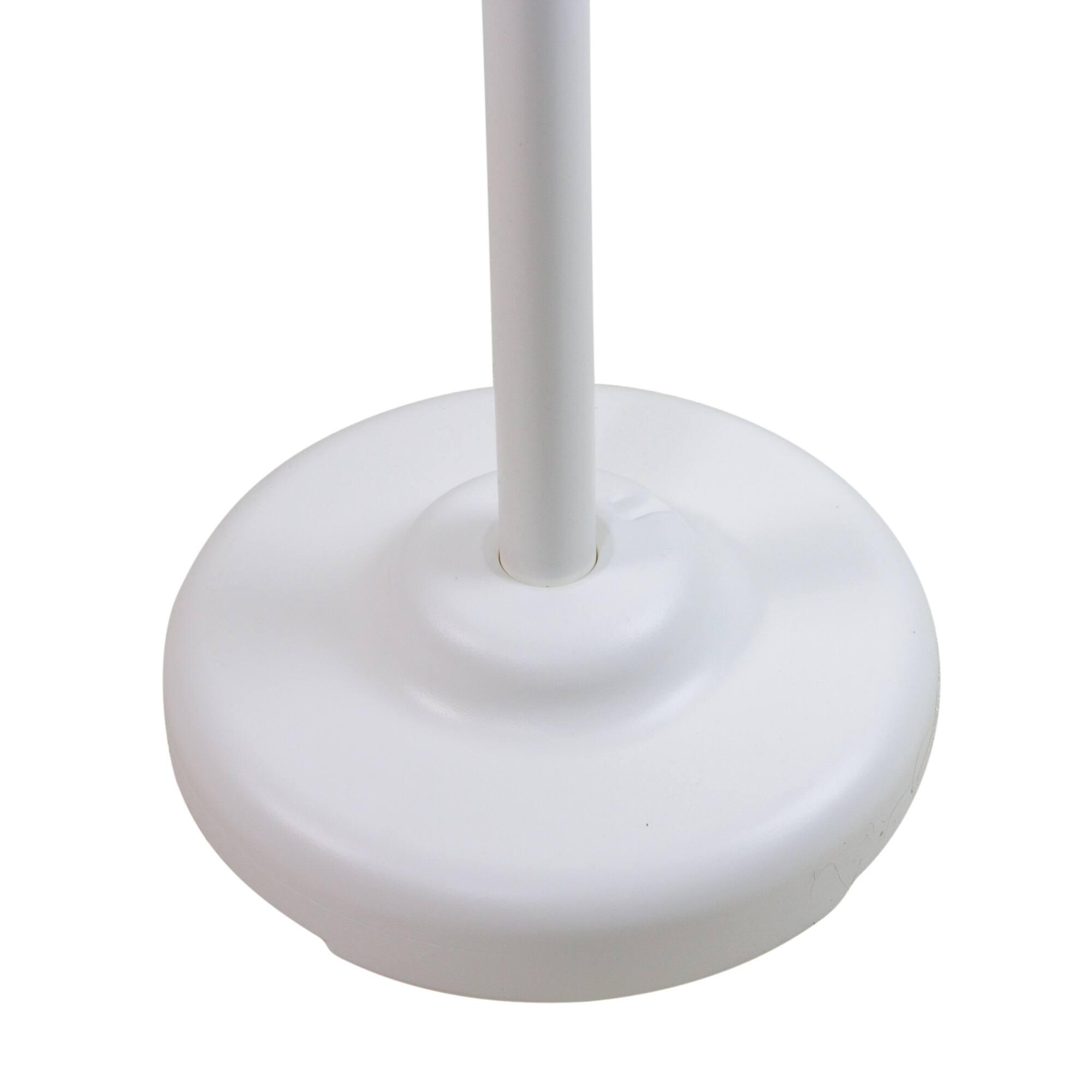 Alt View 1. Swim Central - Swimming Pool Towel Rack Poolside Organizer - 51" - White - White.