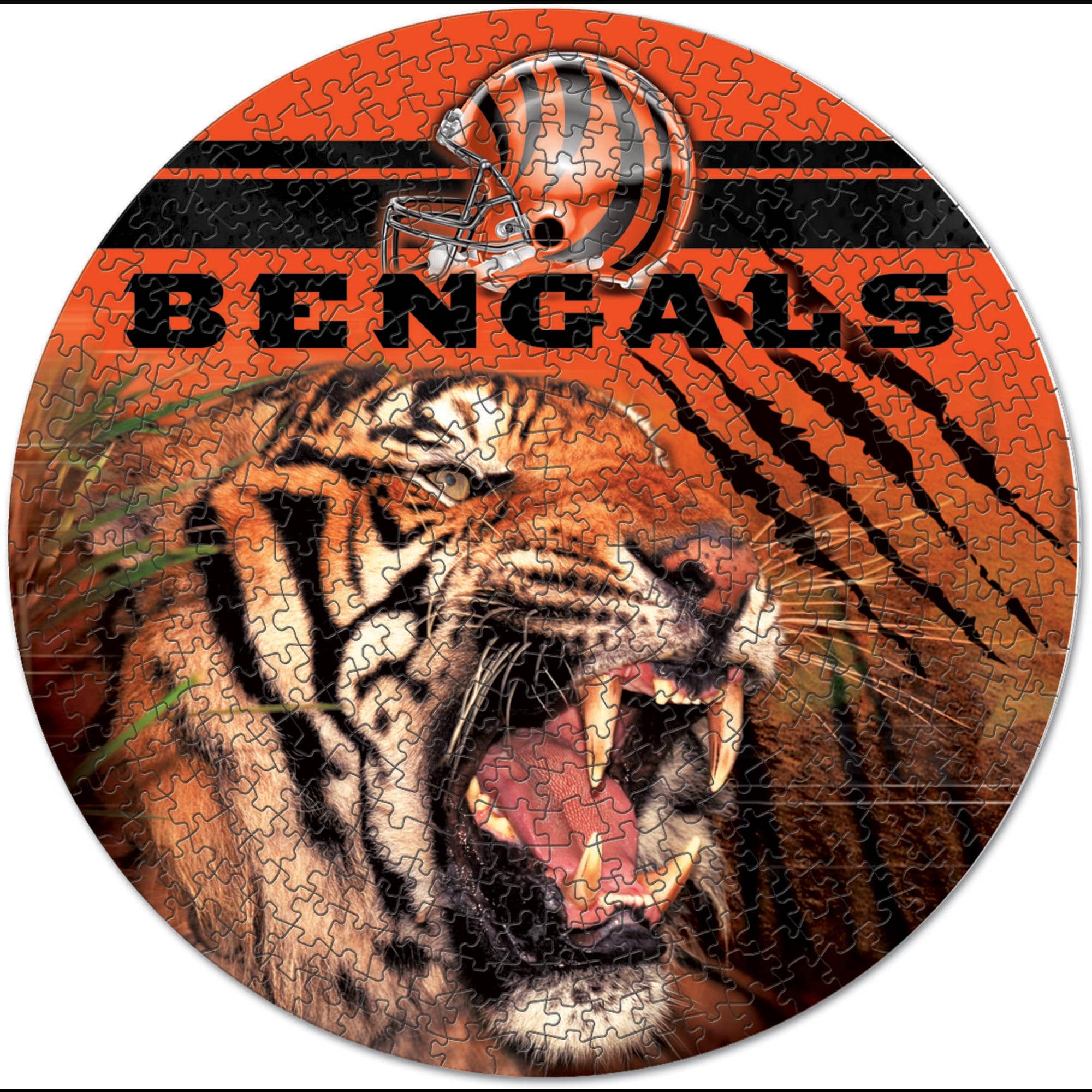 WinCraft - Cincinnati Bengals Round 500-Piece Puzzle - Multicolor price history on PriceWatchPro