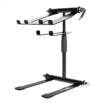 Front. Headliner - Digistand Pro Laptop Stand - Black.