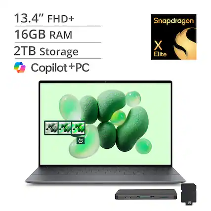 13.4" FHD+
16GB RAM
2TB Storage
Copilot+PC
Snapdragon X Elite