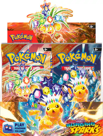 Pokmon Trading Card Game: Scarlet & Violet Surging Sparks Booster Box 36 Packs 191-43312 - Best Buy Pokmon Trading Card Game: Scarlet & Violet Surging Sparks Booster Box 36 Packs 191-43312 - Best Buy