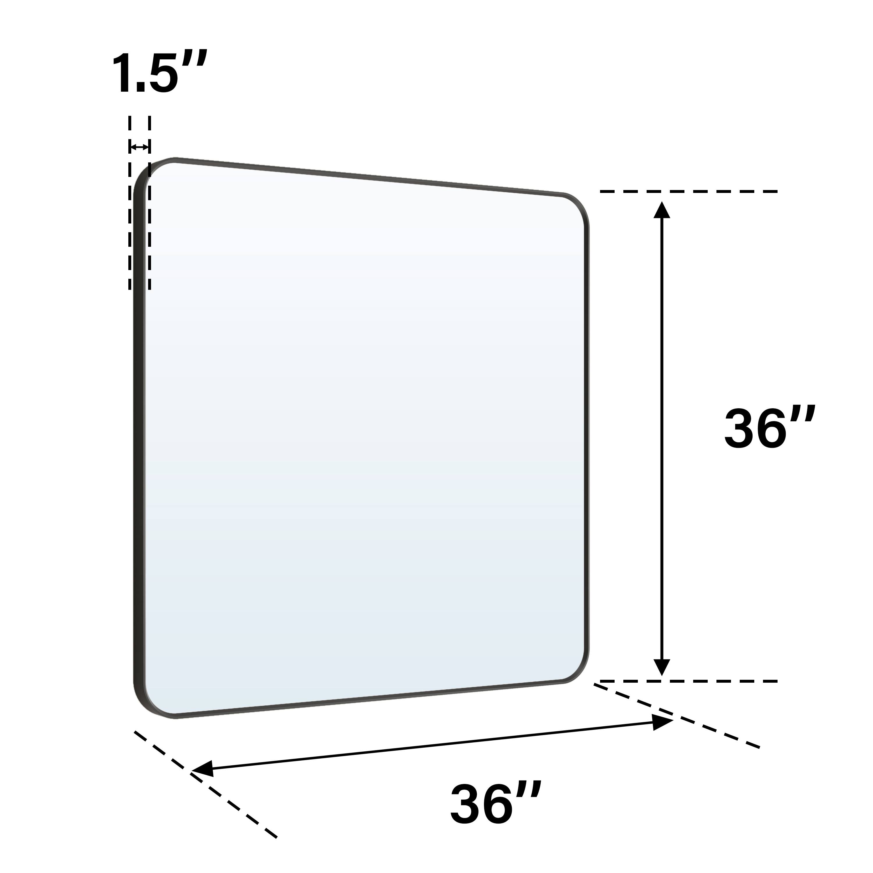 1.5" x 36" x 36"