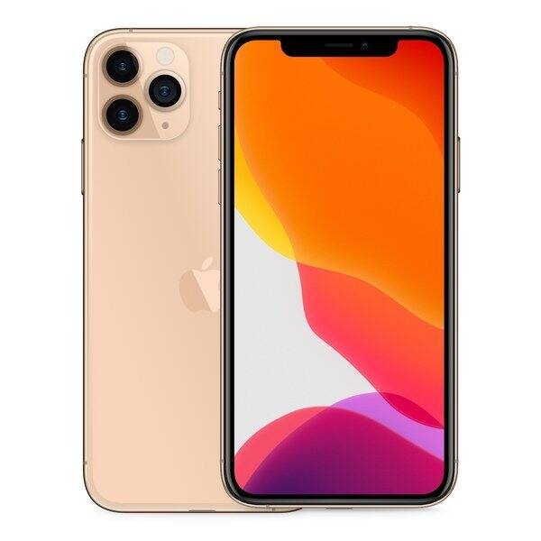 Front. Apple - iPhone 11 Pro A2160 (Fully Unlocked) 256GB - Gold.