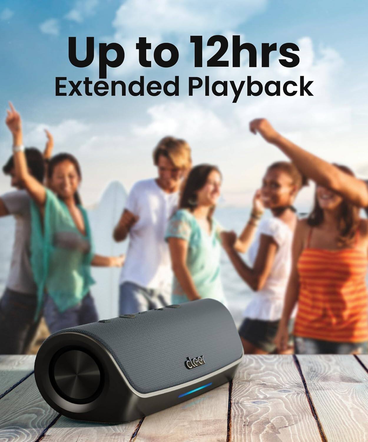 Up to 12hrs Extended Playback