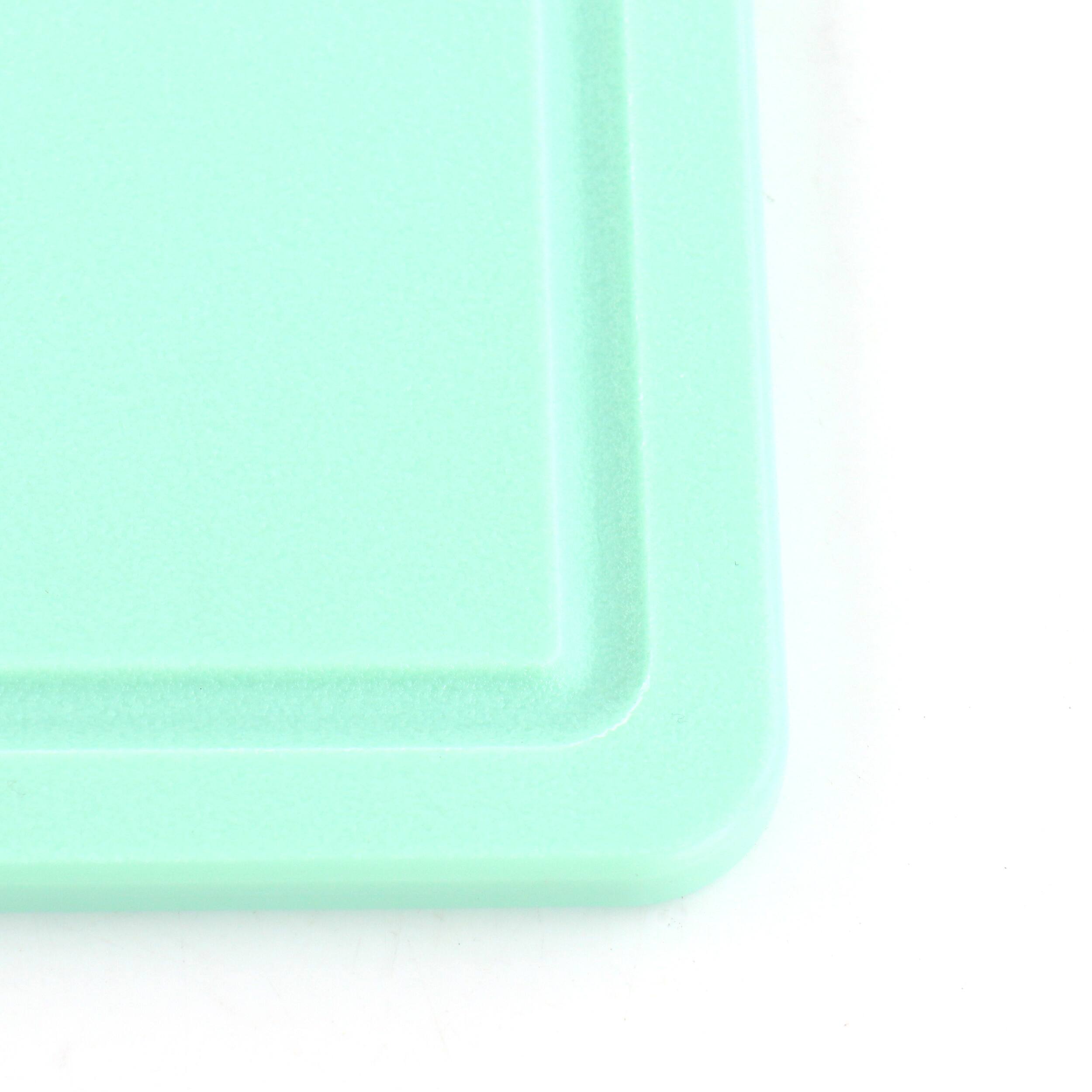 Alt View 3. Martha Stewart - Martha Stewart Everyday 18x13 Inch Plastic Cutting Board in Blue - Blue.