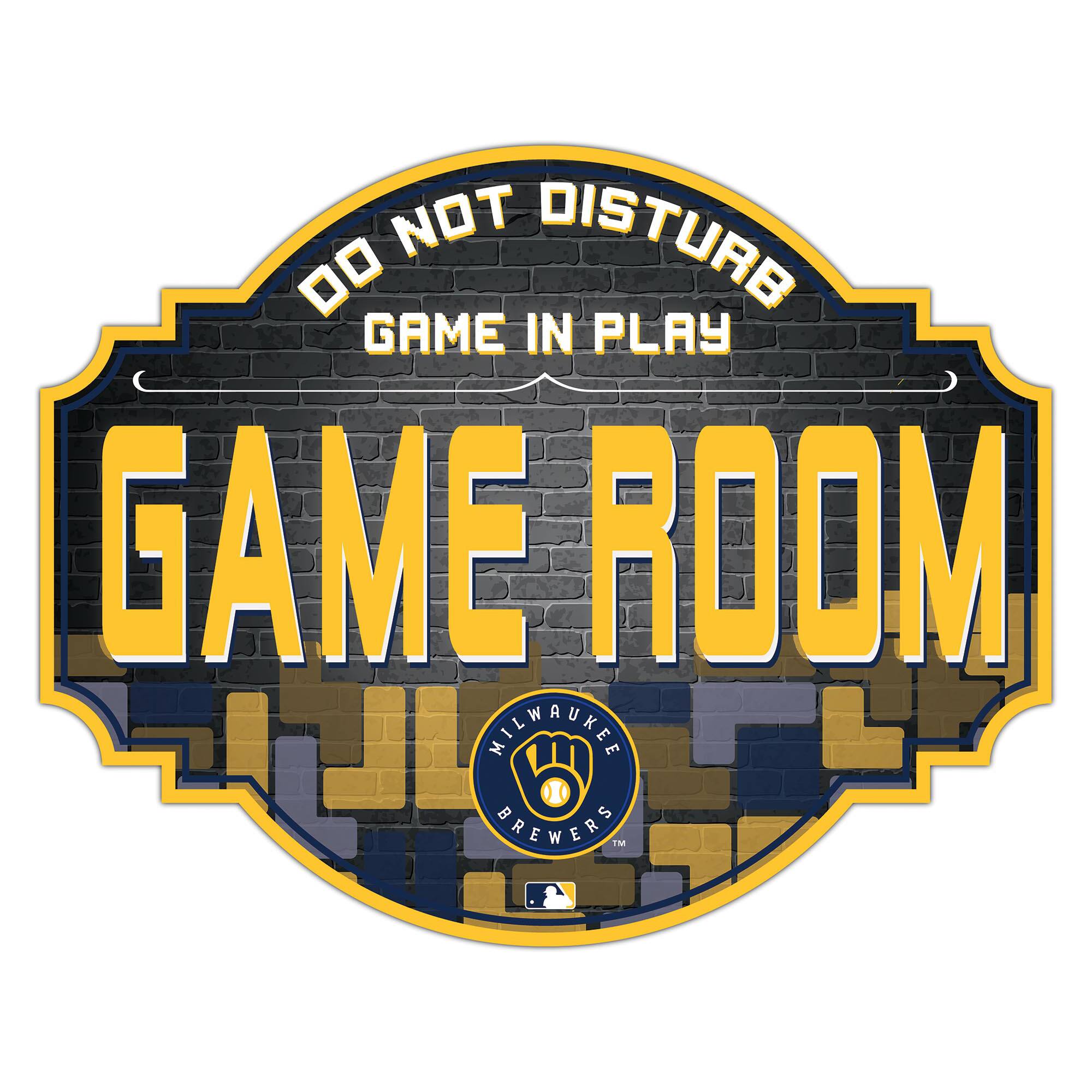 12'' Game Room Tavern Sign