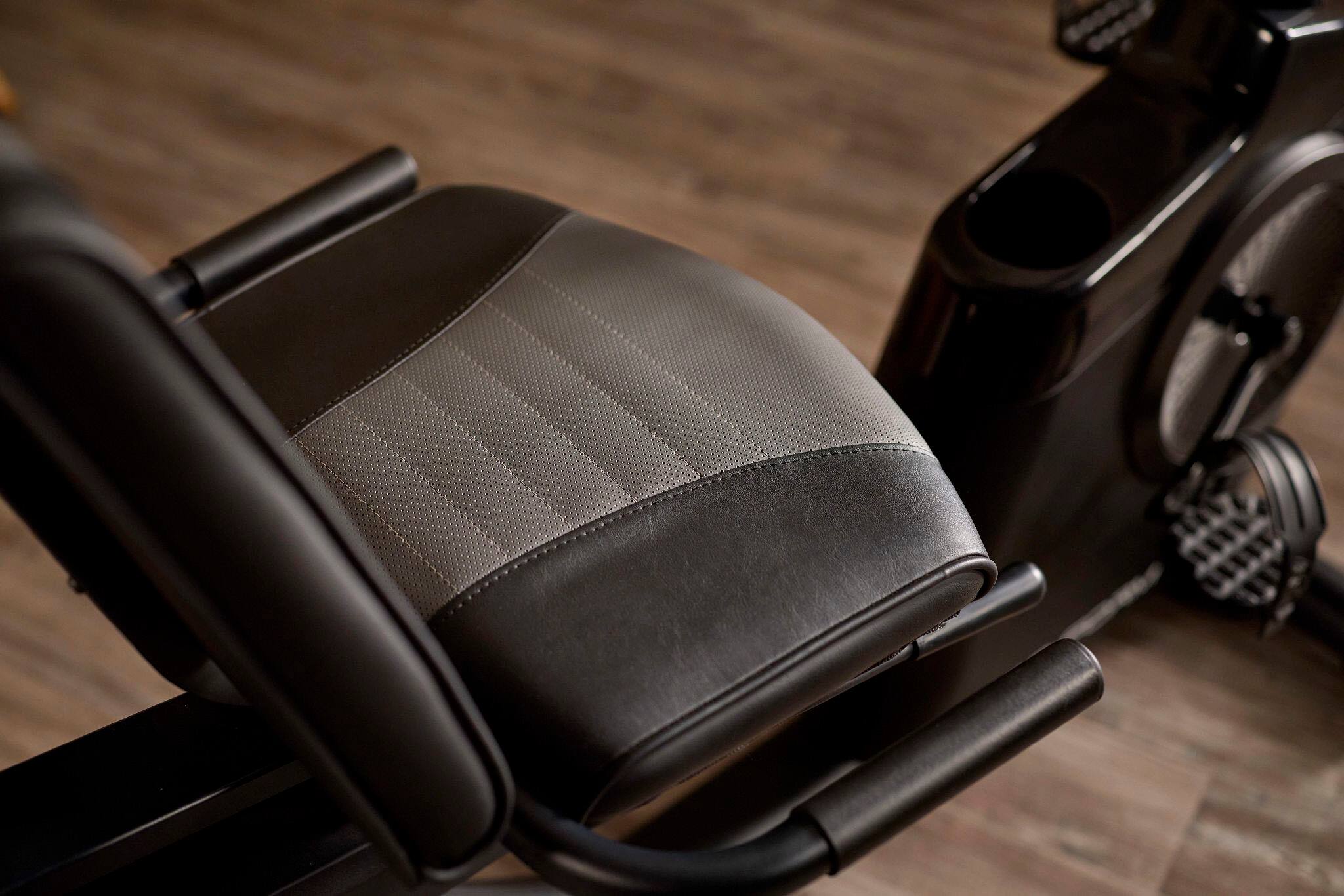 Alt View 6. ProForm - Proform 325 CSX Bike; 5" LCD Display & Device Shelf, 22 Digital Resistance Levels, Compact Design, & Powered by iFIT - Black.