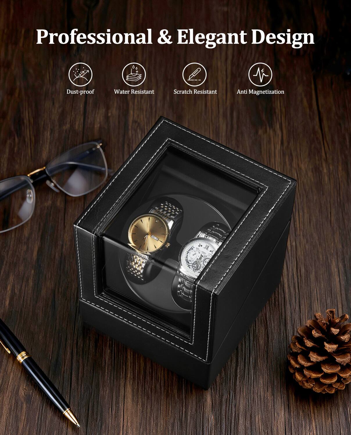 Professional & Elegant Design  
- Dust-proof  
- Water Resistant  
- Scratch Resistant  
- Anti Magnetization