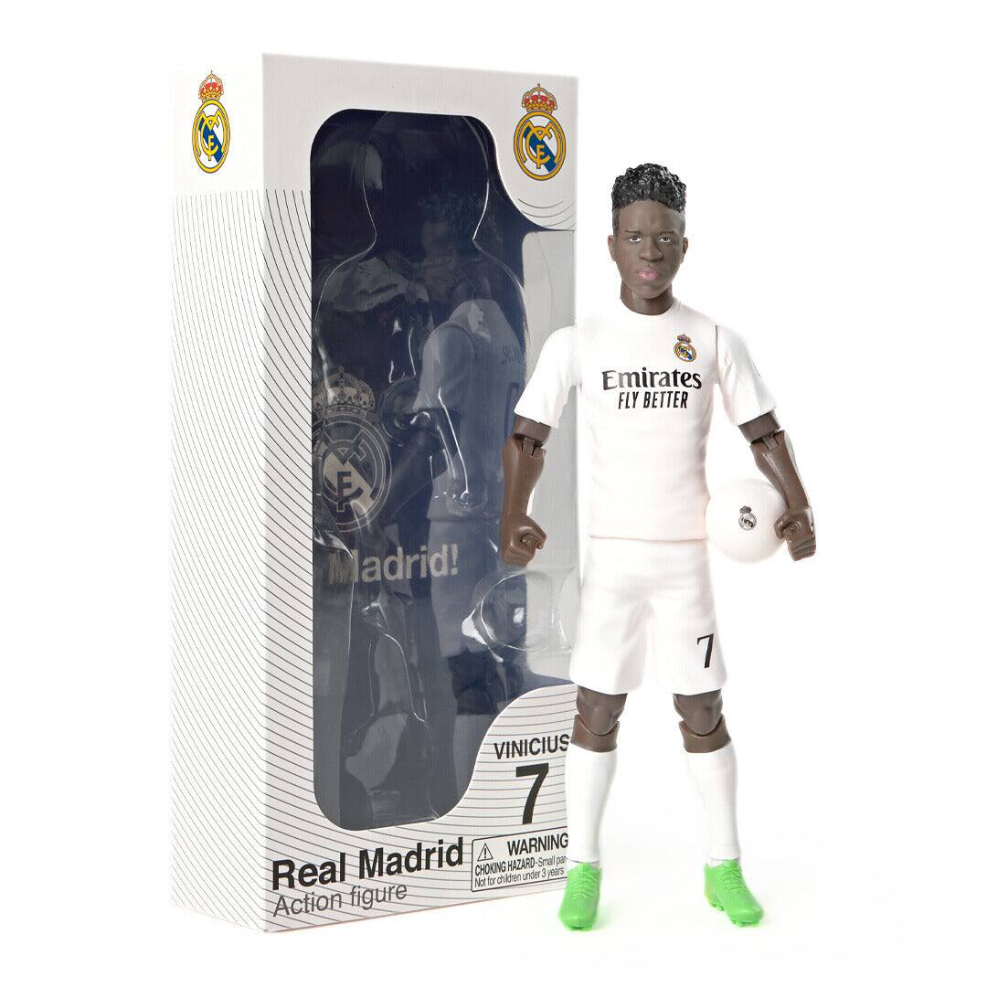 Banbo Toys SOCKERS Real Madrid CF Vinicius Junior 8" Collectible Soccer Action Figure