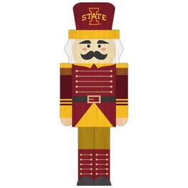 Fan Creations - Iowa State Cyclones 31'' Nutcracker Leaner - Multicolor