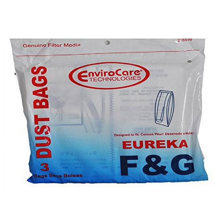 216SWV Genuine Filter Media EnviroCare TECHNOLOGIES BAGS fit: Designed to fit: Designed to fit: Designed to fit: EUREKA F&G Bags 3 Sacs Bolsas