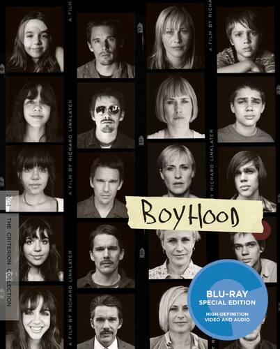Front. Boyhood (Criterion Collection)   - BLU-RAY.