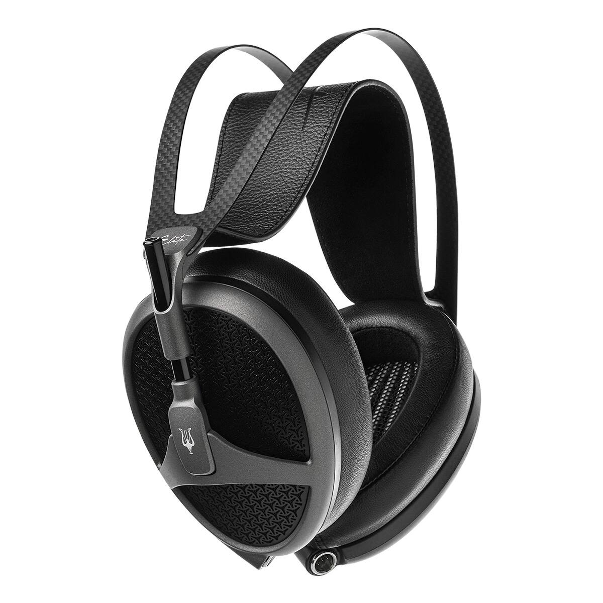 Front. Meze Audio - Meze Audio Elite Tungsten Over-Ear Headphones - Black/Silver.
