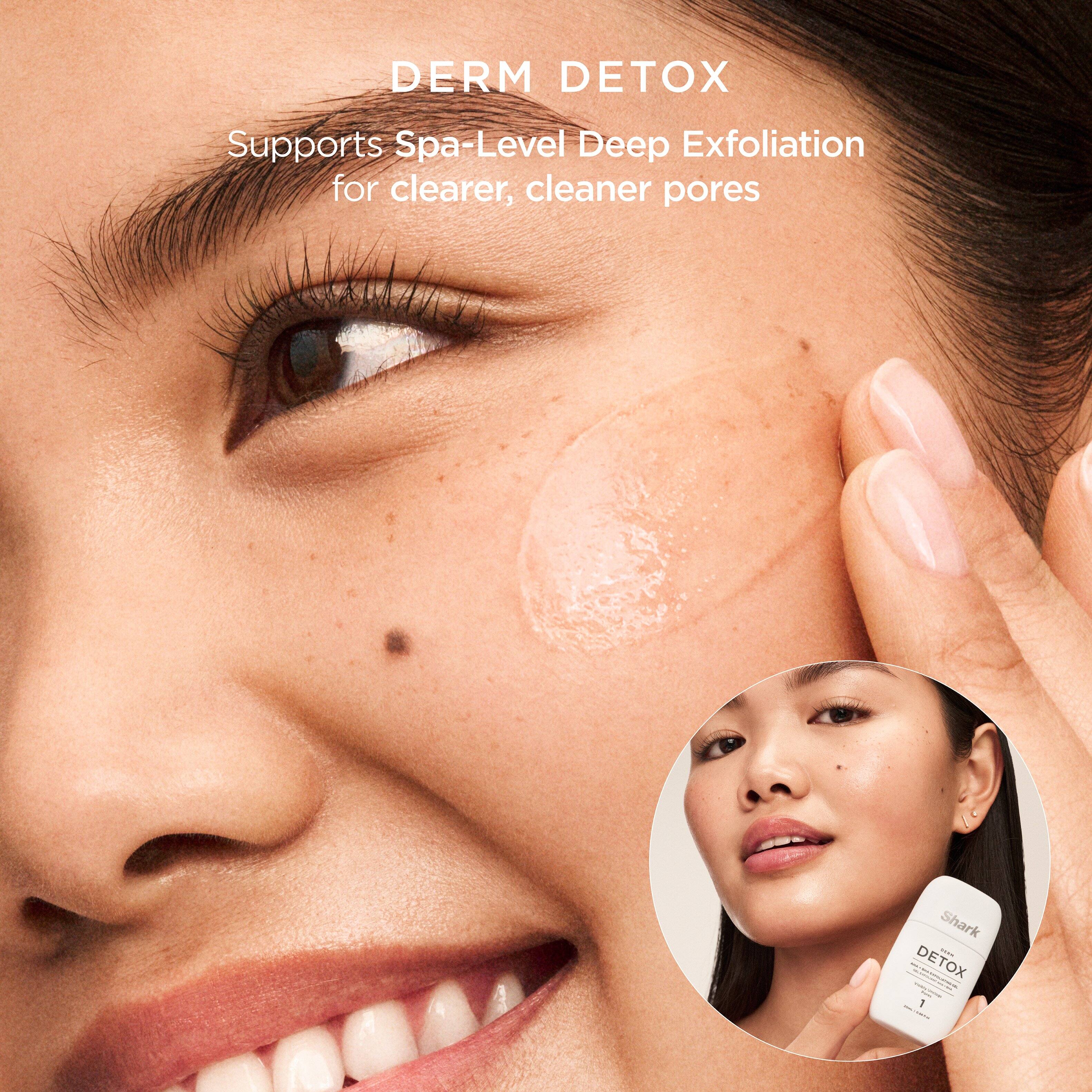 DERM DETOX  
Supports Spa-Level Deep Exfoliation for clearer, cleaner pores