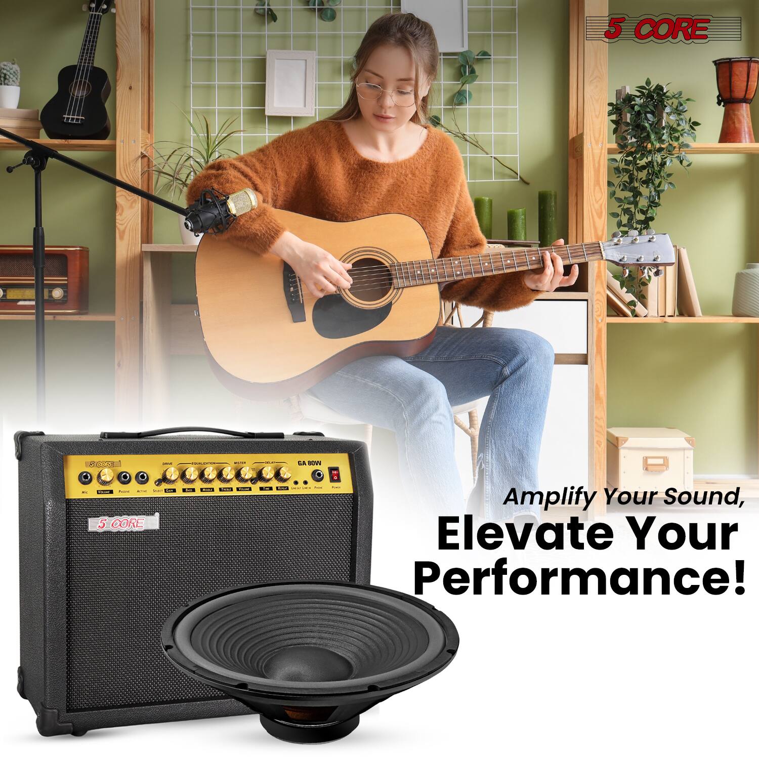 5 CORE  
GA 100W  

Amplify Your Sound, Elevate Your Performance!